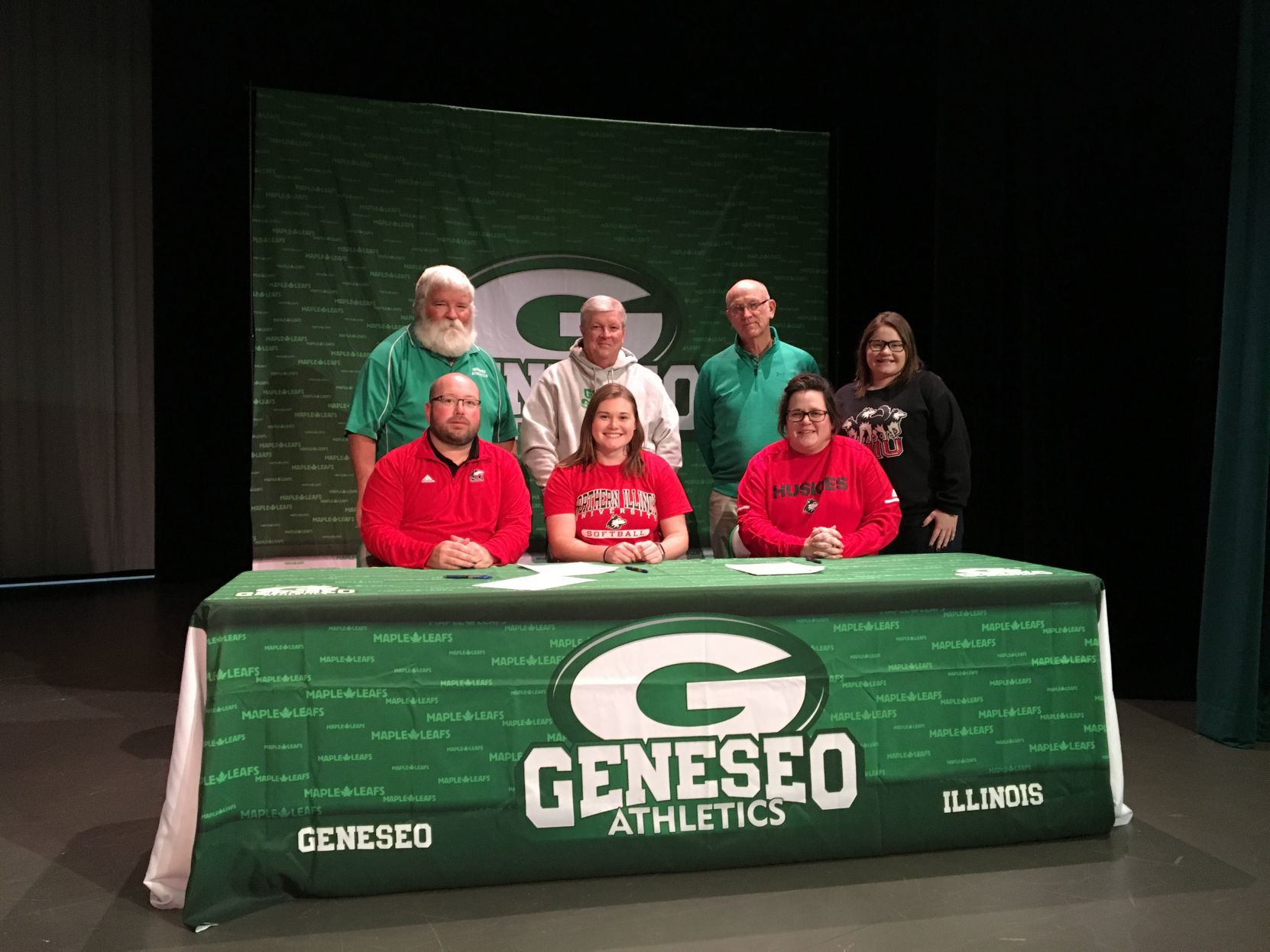 Signing day for Geneseo's Delaney Ostrowski